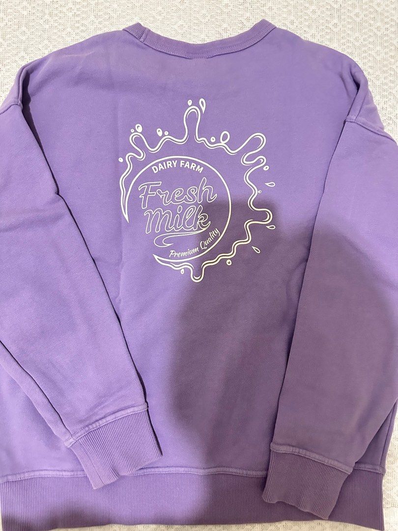 Purple Sweater (Category: Coats, Jackets and Outerwear) located in Bacolor. Submitted by ri.declutters (Listing ID 1416598111, Image 2). Description: 💌 Location: Pampanga 💌 Preloved/Decluterring 💌 Shipping fee varies depending on your location 💌 MOD: Gcash or BDO 💌 Lalamove/JNT 💌 No rush shipping.