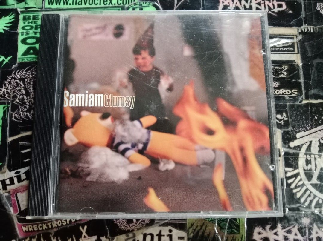 Samian - Clumsy Hardcore Punk / Emo CD 1994 (Category: CDs & DVDs) located in Rizal. Submitted by wsted_rcords2025 (Listing ID 1359483860, Image 1). Description: Clumsy is an album by the American band Samiam, released in 1994 on Atlantic Records. The band had been the subject of a bidding war, following the early 1994 success of Green Day; it was Samiam's first album for a major label..