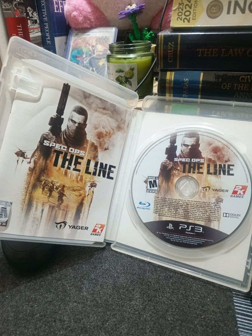 Spec Ops: The Line PS3 (Category: PlayStation) located in Caloocan City. Submitted by paditjunbe55360 (Listing ID 1416611391, Image 2). Description: - PS3 Games for Sale - Spec Ops: The Line (2K Games) - Original Case - Tom Clancy's Splinter Cell: Blacklist (Ubisoft) - Original Case.