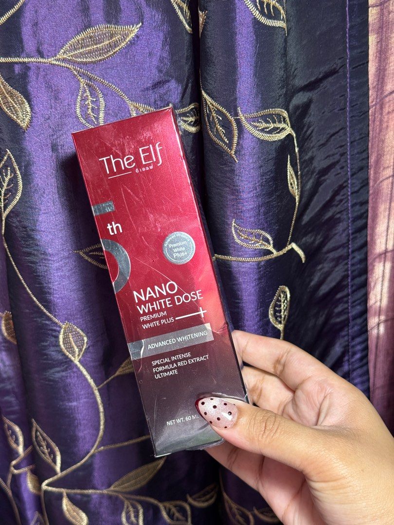 The Elf Nano White Dose Serum (Category: Face Care) located in Plaridel. Submitted by santosroce65316 (Listing ID 1416530670, Image 1). Description: .