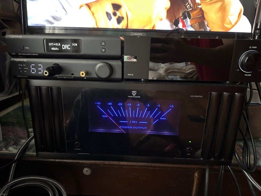 Topping D90 DAC (AKM Chip) (Category: Soundbars, Speakers & Amplifiers) located in Manila. Submitted by daledeseeko (Listing ID 1416618903, Image 2). Description: Selling my preloved Topping D90 (AKM chip) This is the AKM version of the D90. One of the lowest THD and has that AKM analog sound. Soundstage is also wide. Private Seller Complete item: Still have the box. New remote was bought in Orange app better than the original one. Condition: Goo