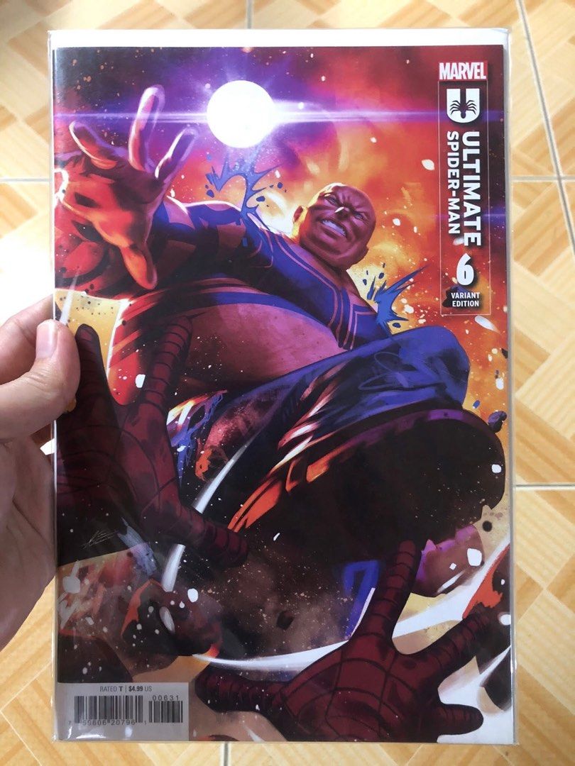 Ultimate Spider Man #6 Variant Cover (Category: Comics & Manga) located in Binan City. Submitted by elf.0000 (Listing ID 1416555481, Image 1). Description: P350.00 plus shipping cost In very fine condition Payment via gcash Ship thru jnt or lalamove .