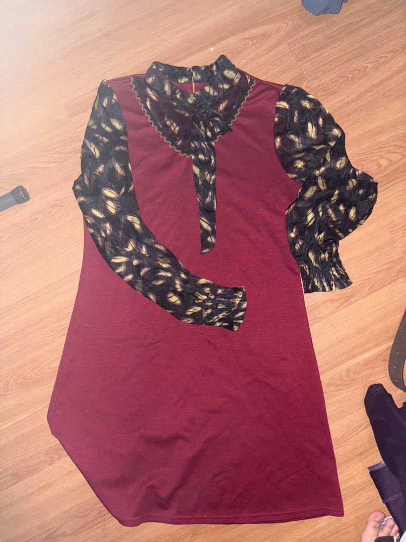 Vintage Pink and Maroon Dresses Bundle (Category: Dresses) located in Manila. Submitted by lucysstuff (Listing ID 1416619020, Image 3). Description: size s for pink dress s - m for maroon dress.