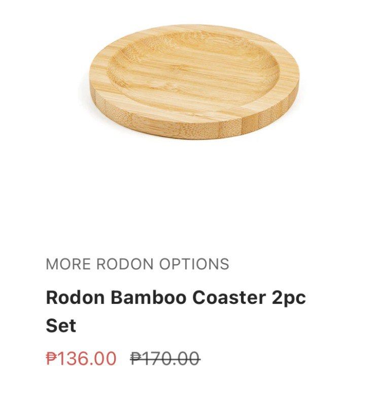 Wooden coaster (Mandaue Foam) - 6pcs (Category: Other Kitchenware & Tableware) located in Lapu Lapu. Submitted by cebu.archives (Listing ID 1416517040, Image 1). Description: .