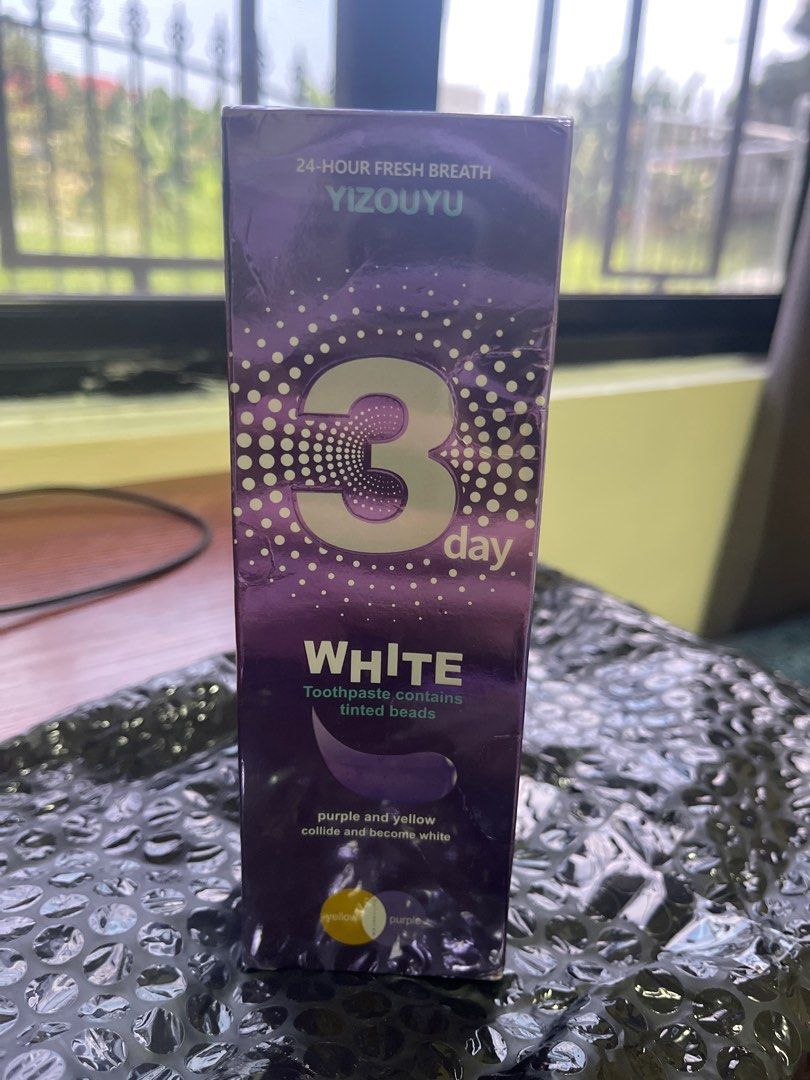 YIZOUYU 3 Day White Toothpaste (Category: Oral Care) located in Calamba. Submitted by kiwiappleezs (Listing ID 1416469833, Image 1). Description: .