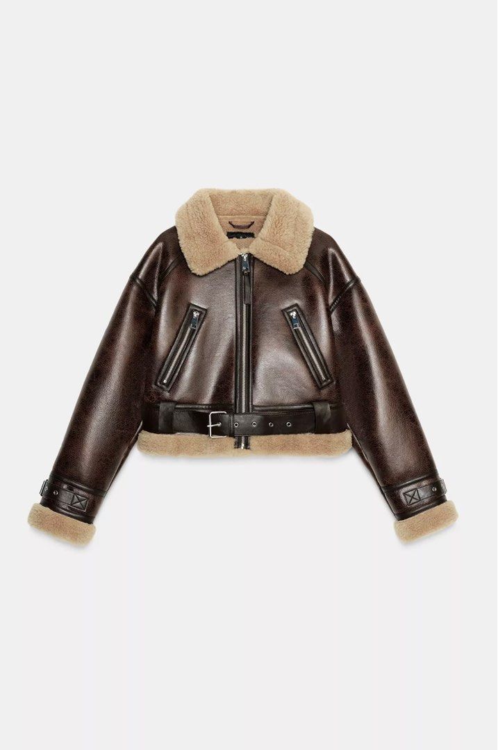 Zara Short Double-Faced Jacket (Category: Coats, Jackets and Outerwear) located in Angeles City. Submitted by closetsource (Listing ID 1416535294, Image 1). Description: Orig price: 4,995 php No flaws Worn once Actual photos via dm Mop: strictly gcash Shipping: j&t.