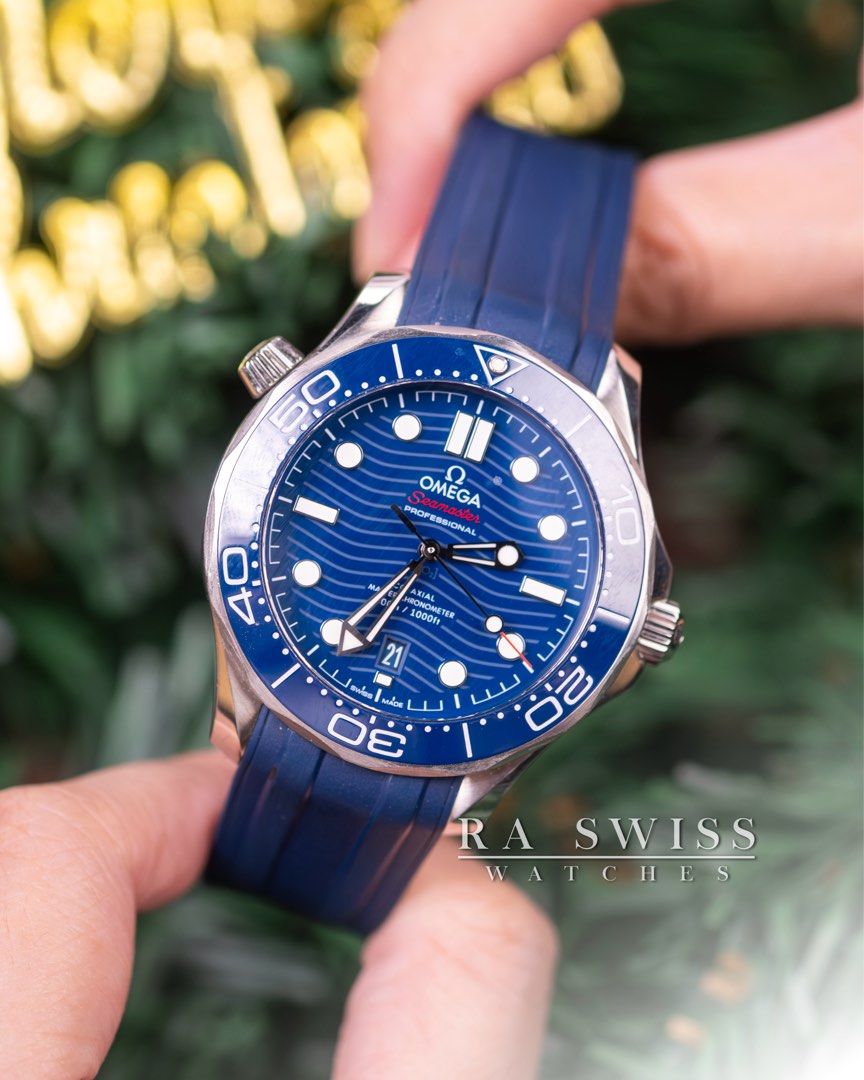 2020 Omega Seamaster Diver Blue 300 (Category: Men's Watches) located in Makati City. Submitted by raswisswatches (Listing ID 1413072978, Image 1). Description: 2020 Omega Seamaster Diver Blue 300 - Full Set - Mint Condition DM & VISIT US TODAY!! 📍1 Proscenium, Rockwell Makati 👌We Buy Sell Trade Consign ⏰ Showroom open 1pm - 6pm (Daily) 👋 No appointment? No problem! look for “R-A” ☎️0917-867-1986 All Watches posted are always onhand! More than
