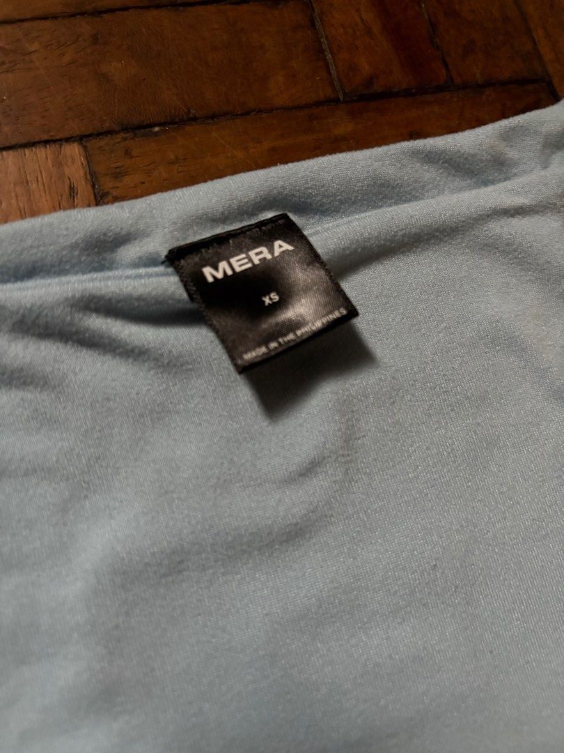 Basic Baby Blue Tank Top | Mera Arya (Category: Sleeveless) located in Cainta. Submitted by cocaclutter (Listing ID 1413082823, Image 2). Description: - Fitted - Versatile and easy to style! - RFS: No longer use it Only accepting GCash payments. Dm for more details !.