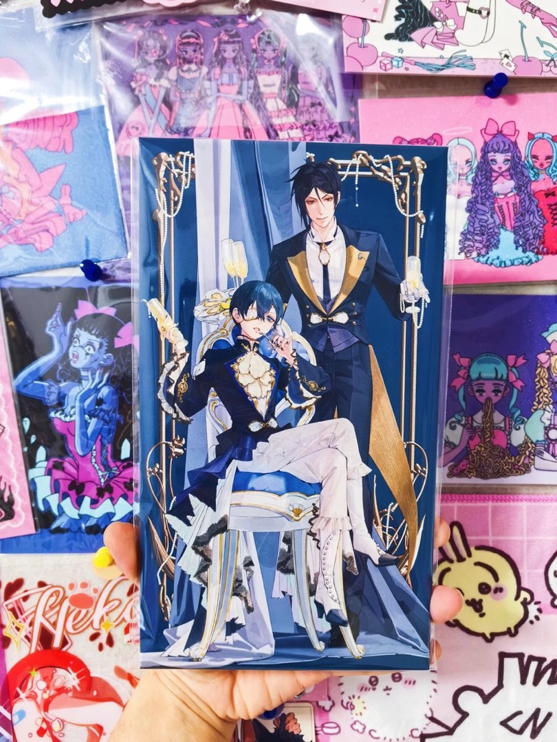 Black Butler Kuroshitsuji Sebastian Michaelis Ciel Phantomhive