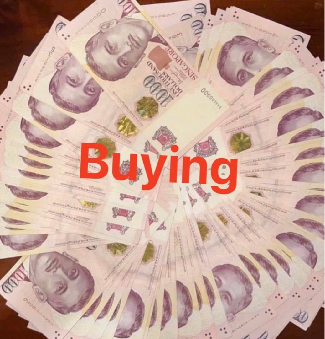 Buying Singapore $1000 Notes 1K note, Hobbies & Toys, Memorabilia ...
