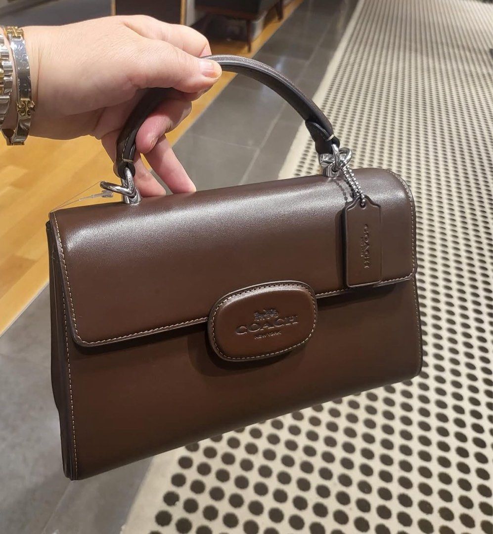 Coach eliza top handle (Category: Luxury Bags & Wallets) located in Calamba. Submitted by biyanggg (Listing ID 1413114570, Image 2). Description: Plus sf Sealed Lalamove ready.