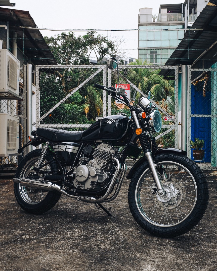 CREO R400 - XR400 ENGINE - RETRO STYLED, Motorcycles, Motorcycles for ...