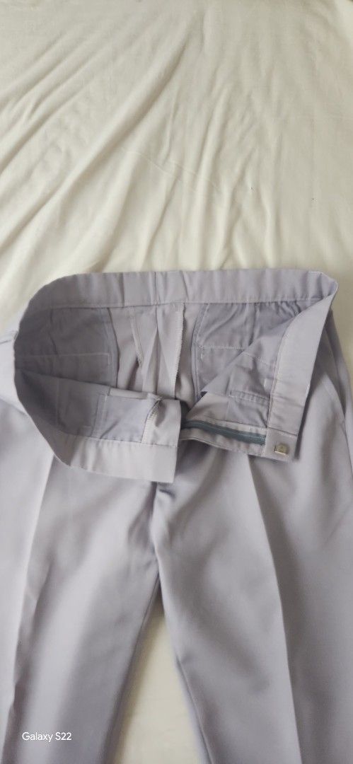DepEd Uniform for Men (Category: Trousers) located in Rizal. Submitted by miguelignacio21 (Listing ID 1413045340, Image 2). Description: DepEd Uniform for Men custom made by White Linen 2pcs= Light Gray 2pcs= Dark Gray 400 per piece fits to 36 to 38 waistline i am 5'6" tall weigh 86 kl rfs: resigning soon. price is negotiable for sure buyer Cainta Area.
