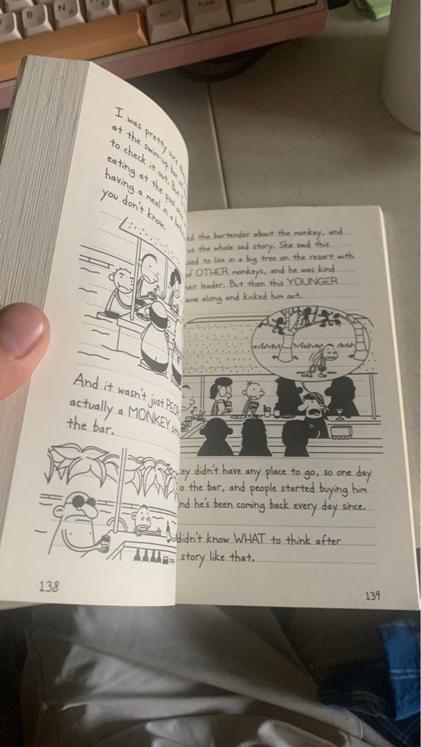 Diary of a Wimpy Kid: The Getaway (Category: Children's Books) located in Bacoor. Submitted by alfmdzn (Listing ID 1413038022, Image 3). Description: ‼️ WHAT YOU SEE IS WHAT YOU GET ‼️ RFS: As a student, I will need funds for school and I don't see this product as a need for me anymore. Mode of Payment (MOP): Cash/GCash/BDO Mode of Delivery: Meet up at preferred location (Molino 3 or Springville area), LBC /Lalamove (Buyer will shoulder SF) Locat