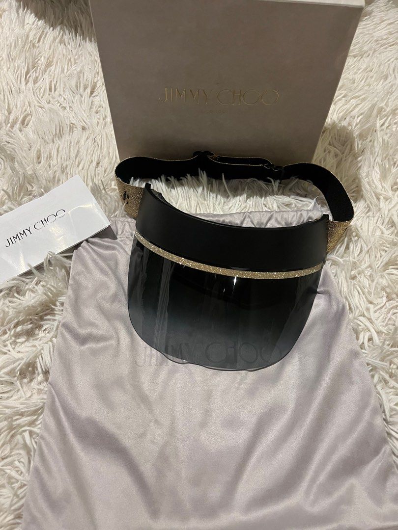 Jimmy choo sun visor (Category: Luxury Accessories) located in Manila. Submitted by creamcarol (Listing ID 1413175874, Image 1). Description: .
