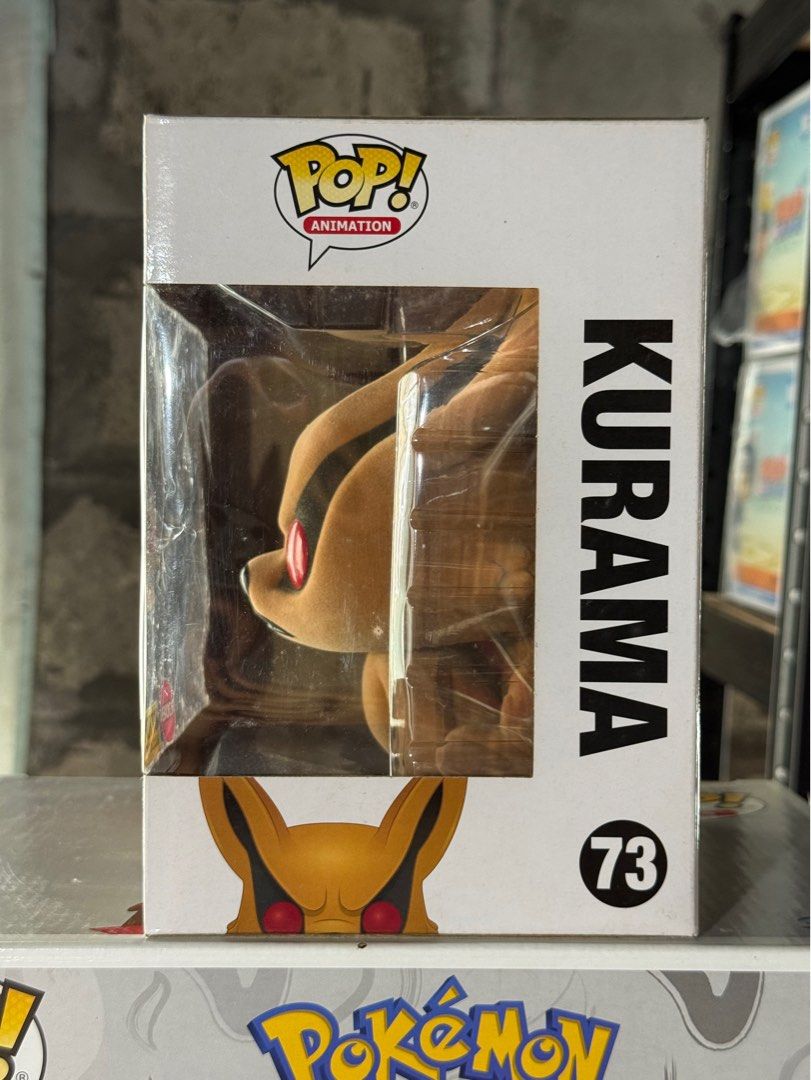 Funko Kurama Flocked Hot Topic Exclusive (Category: Designer & Blind Box Toys) located in Trece Martires City. Submitted by papablemark (Listing ID 1413108567, Image 2). Description: With barcode Comes with free protector With dent on plastic window, tape on box - please see pictures for details.