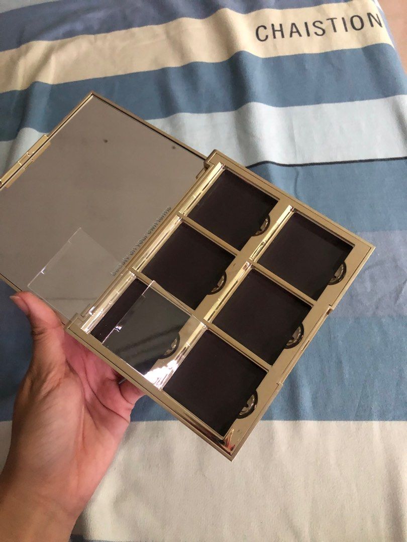 GRWM 6 Pan Pallet in Saffron (Red) (Category: Makeup) located in Santa Maria. Submitted by iheartbags.ph (Listing ID 1413218141, Image 3). Description: - brand new - bought last dec 27 - mirror plastic is already removed - used once at home only Selling for 580, original price is 650. Selling low so someone could use it. Realized that it's too big as my touch up make up. Plus points, squad cosmetics magnetic pans can fit to it. .