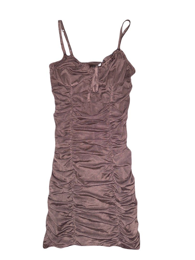 H&M Divided Ruched Mini Dress (Category: Dresses) located in Las Pinas. Submitted by slua19 (Listing ID 1413177031, Image 1). Description: Never Used - slightly negotiable DM for more pics.