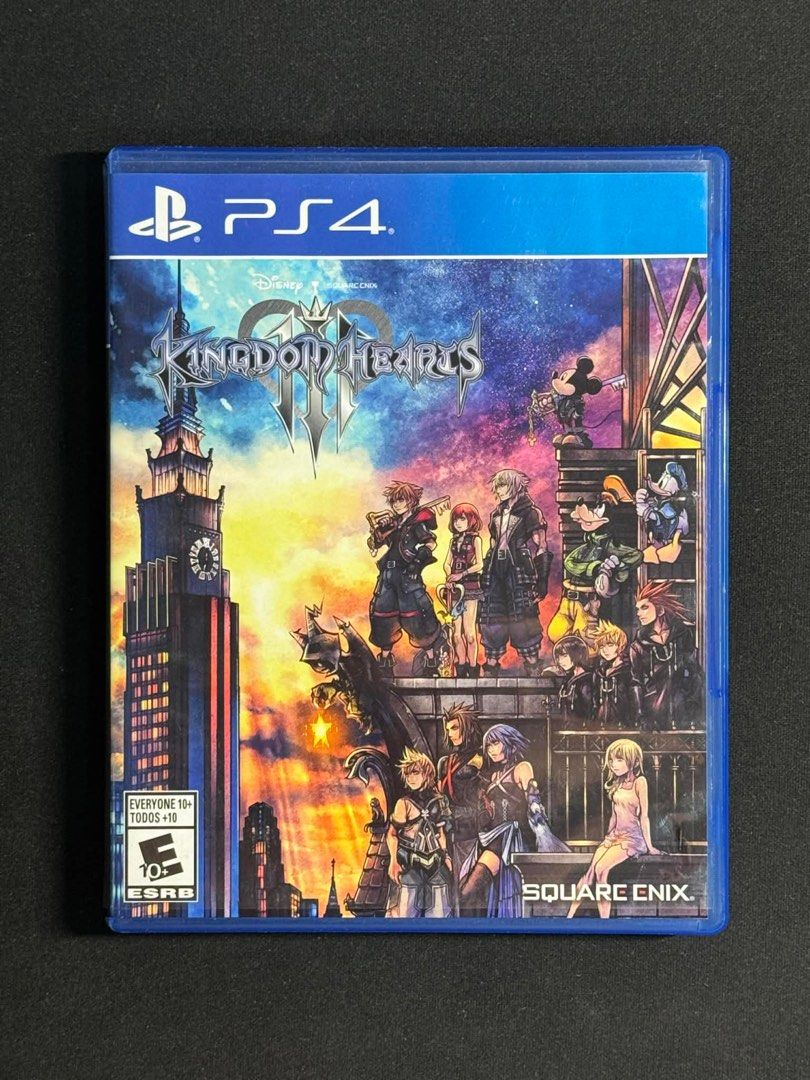 Kingdom Hearts III - PS4 (Category: PlayStation) located in Quezon City. Submitted by peachnikk (Listing ID 1413070812, Image 1). Description: - Kingdom Hearts III for PlayStation 4 - Features Disney characters and action RPG gameplay - Includes game disc and case - Rated E10+ - Supports 1 player - Subtitles in English and Spanish - Published by Square Enix Payment is through Gcash - Please communicate properly! Mode of Delivery (Lalamove-LBC-Gra