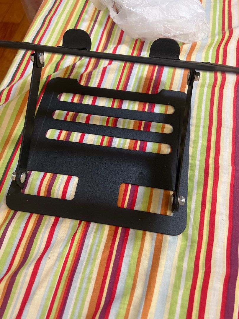 Laptop Stand (Full metal very stable) (Category: Other Accessories) located in Manila. Submitted by project40 (Listing ID 1413051934, Image 2). Description: Laptop holder Very stable material structure Full metal carbon steel .