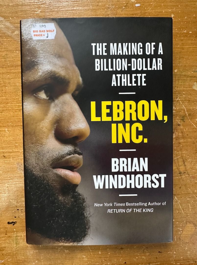 LeBron, Inc. by Brian Windhorst (Category: Storybooks) located in Bacoor. Submitted by preloved_and_more (Listing ID 1413082063, Image 1). Description: - "LeBron, Inc." by Brian Windhorst - New York Times Bestseller - Explores the business of LeBron James - Features a portrait of LeBron James on the cover - barely used, hard cover. .
