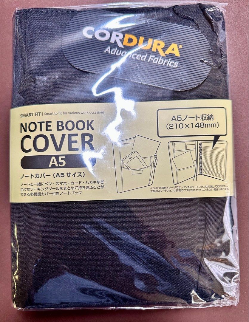 Lihit Lab Smart Fit Notebook Cover (A5) - Black (Category: Stationery & School Supplies) located in Quezon City. Submitted by simplysortedph (Listing ID 1413221994, Image 1). Description: .