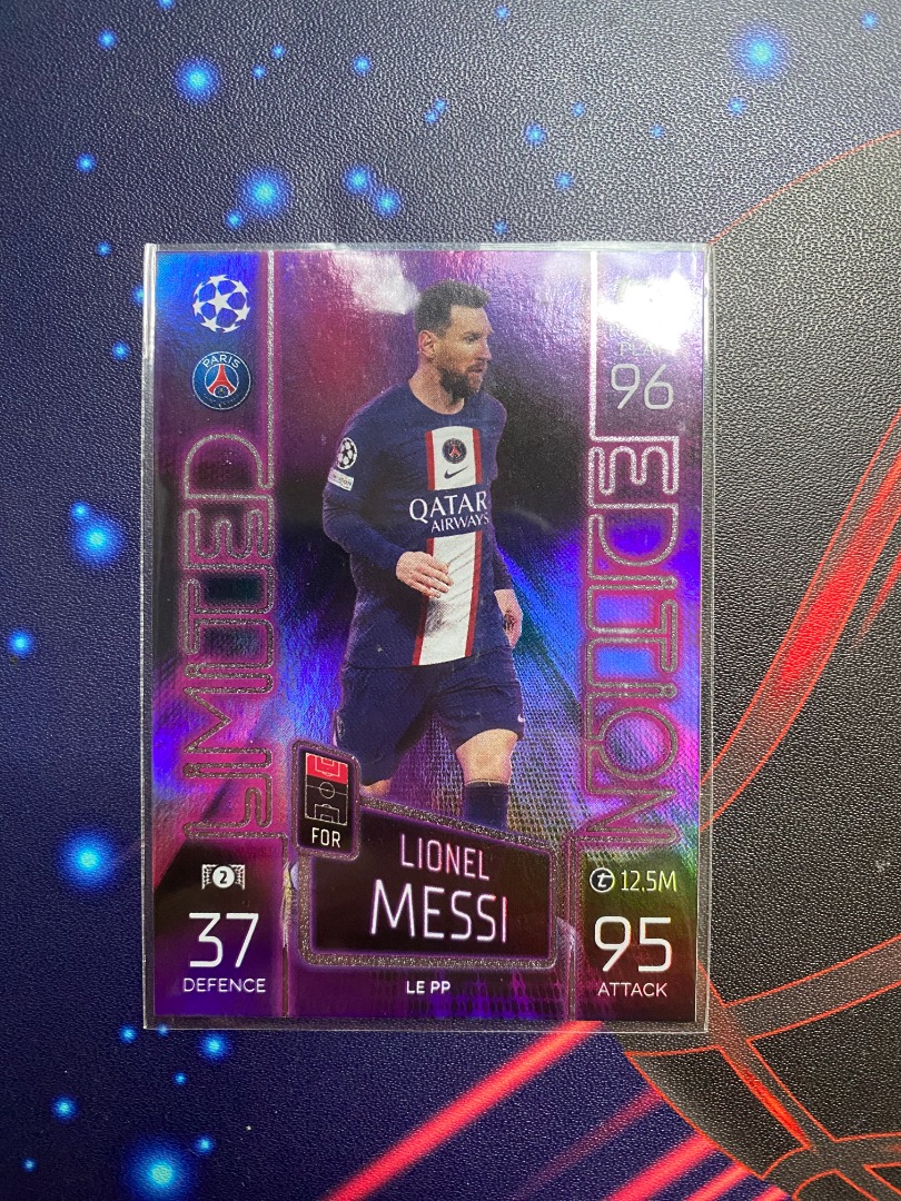 Lionel Messi Limited Edition Trading Card, Hobbies & Toys, Toys & Games ...
