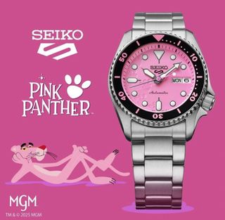 HideandSeek PANTHER S/S EasyShort 【USED】 Seiko pink panther For Sale | Carousell Singapore