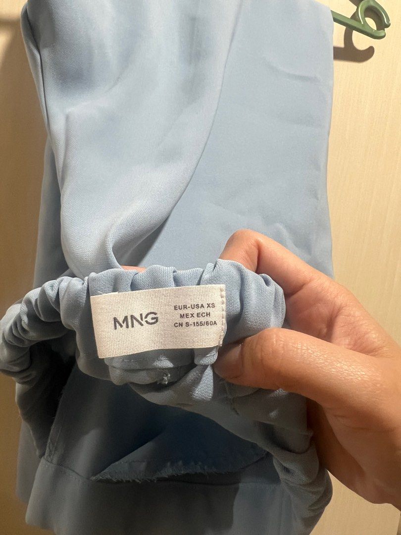 Mango Light Blue Pants (Category: Other Bottoms) located in Mandaue City. Submitted by danielle___cebu (Listing ID 1413160286, Image 2). Description: Decluttering. .