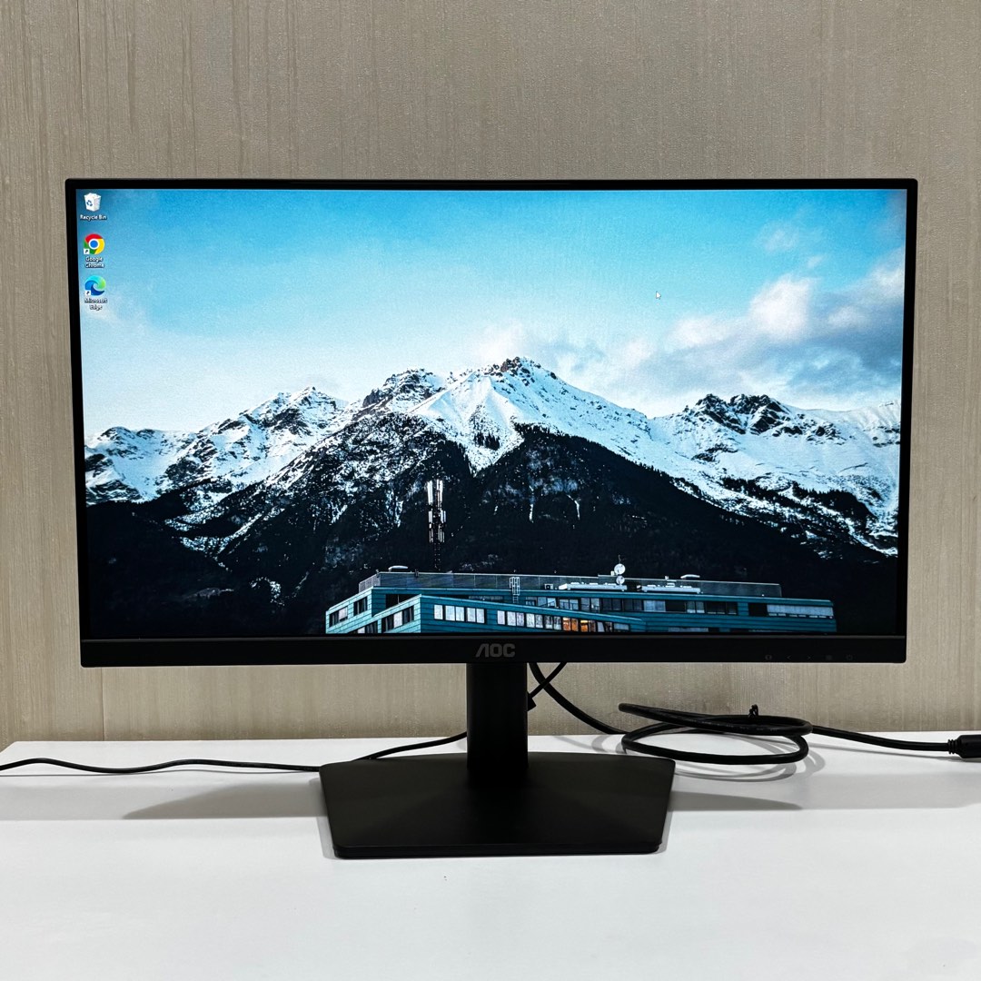 Monitor - AOC 22B15H2 21.45” FHD IPS - Smooth 100Hz, Computers & Tech ...