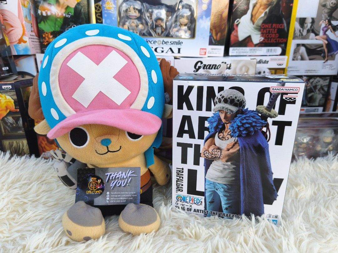 one Piece authentic figures collectibles (Category: Figurines & Statues) located in Manila. Submitted by daily.tipid (Listing ID 1413201978, Image 2). Description: one Piece authentic figures collectibles 950 each KOA Law KOA Sanji KOA Luffy bounceman KOA Oden KOA Roger 1300 Negai Shinnen Luffy G5 - sold 🔁 Trade-in sa Hot Toys, Funko Pop, Ichiban Kuji, or Nendoroid 💰 Mas tipid pag bundle — dadamihan mo, mas baba presyo PM lang. Send your offer 