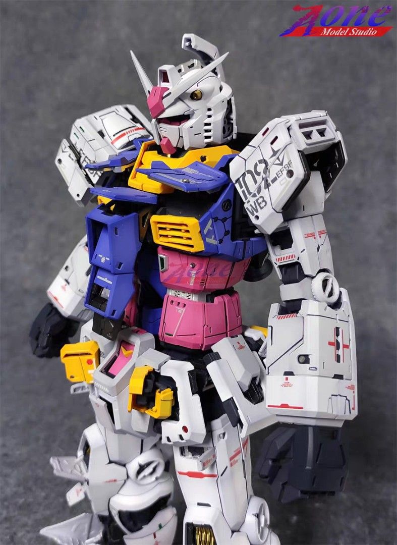 FULL SUM ORDER Runner Sprayed prepainted DABAN One Year War Colour RX 78-2 PGU 1/60 Model Kit (Category: Gundam Model Kits) located in Singapore. Submitted by josiahthelam (Listing ID 1413202303, Image 6). Description: 3RD PARTY NOT BANDAI. See pictures for effect of studio painted and processed runners once assembled. Custom product which is very labor and material intensive so no refunds allowed once payment made to studio to make this product.