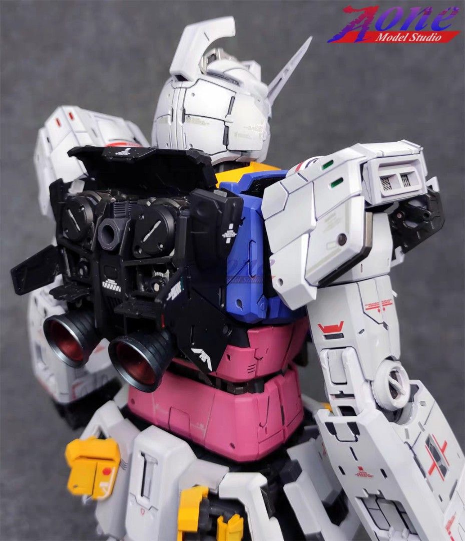FULL SUM ORDER Runner Sprayed prepainted DABAN One Year War Colour RX 78-2 PGU 1/60 Model Kit (Category: Gundam Model Kits) located in Singapore. Submitted by josiahthelam (Listing ID 1413202303, Image 10). Description: 3RD PARTY NOT BANDAI. See pictures for effect of studio painted and processed runners once assembled. Custom product which is very labor and material intensive so no refunds allowed once payment made to studio to make this product