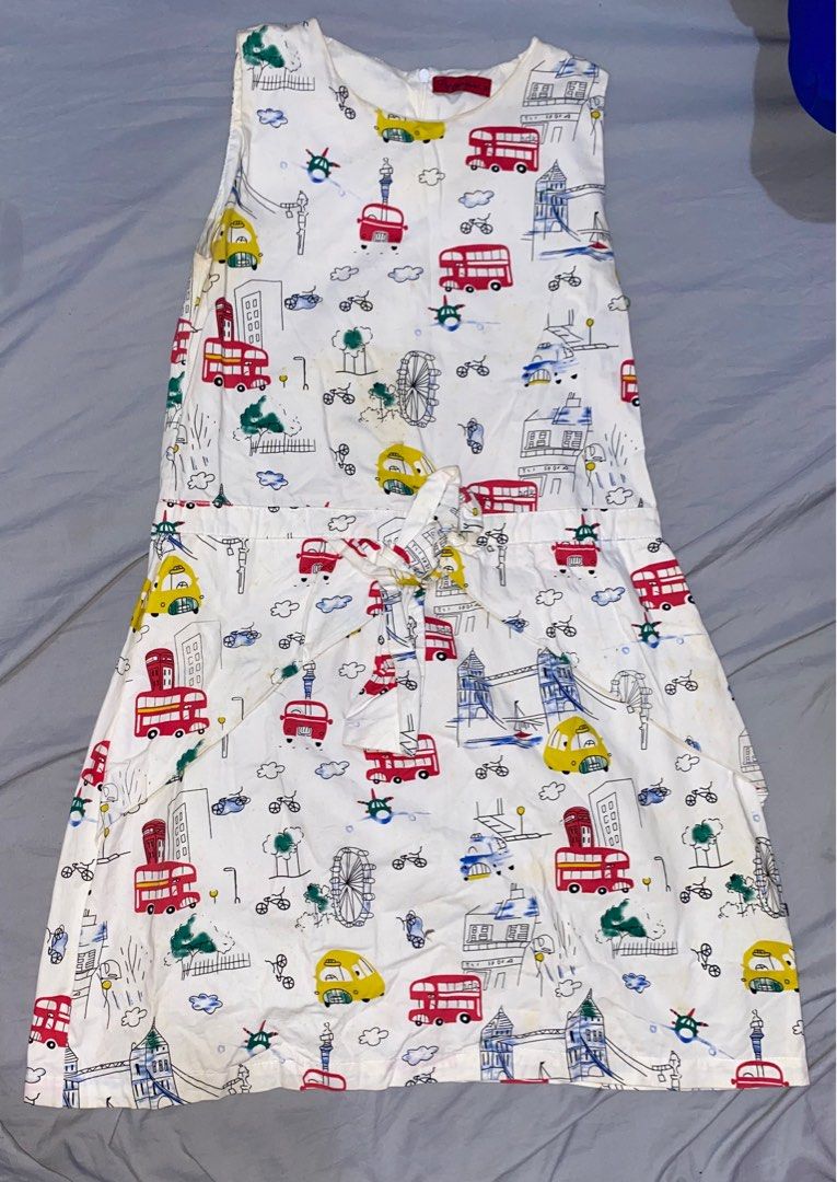 Peppermint London Print Dress (Category: Babies & Kids Fashion) located in Manila. Submitted by serabuy (Listing ID 1413135092, Image 1). Description: Size 18.