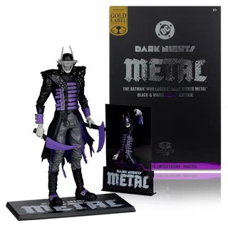 As seen on THE MCFARLANE TOYS SHOW - The Batman Who Laughs™ (Knight Armor) & The Merciless™ (Dark Multiverse) McFarlane Collector Edition 2pk #4 launches for pre-order JULY 2nd at Walmart and