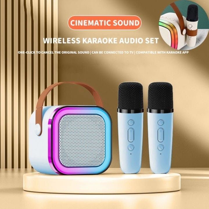 PORTABLE KARAOKE WITH 2MIC (Category: Soundbars, Speakers & Amplifiers) located in Paranaque City. Submitted by powerzone0517 (Listing ID 1413092843, Image 2). Description: .
