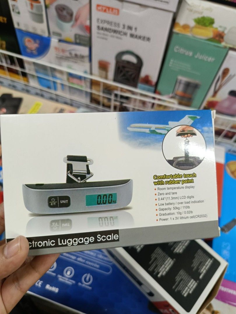 Portable Luggage scale (Category: Health Monitors & Weighing Scales) located in Manila. Submitted by yzlshop (Listing ID 1413128597, Image 1). Description: .