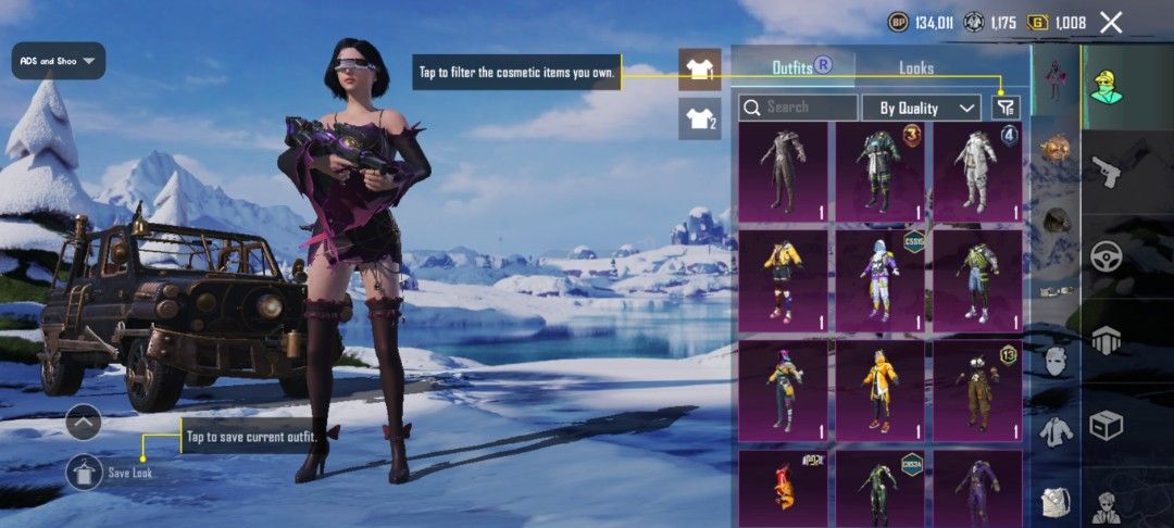 Pubg Rarity Color PUBG Mobile Account - Rare Outfits & Skins, Video Gaming, Video Games ...