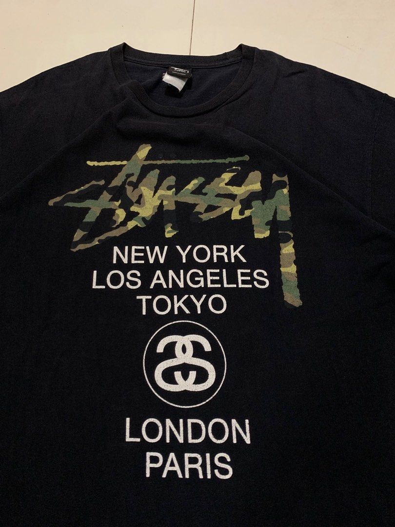 Stussy world tour camouflage (Category: Tshirts & Polo Shirts ) located in Cagayan de Oro. Submitted by erlstzzy (Listing ID 1413187930, Image 2). Description: 23.5x30.5 Issue pinholes 199+sf 📥 .