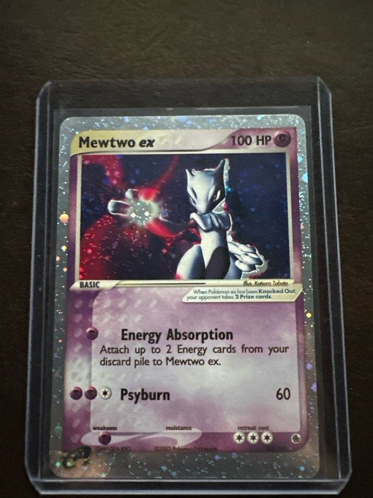 Vintage Pokemon Mewtwo ex Ruby Sapphire 2004- LP, Hobbies & Toys, Toys ...