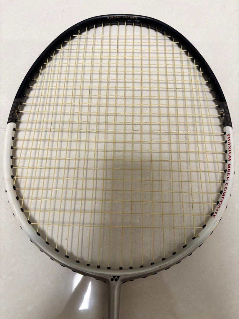 Yonex Ti6 Titanium Mesh Badminton Racket, Sports Equipment, Sports ...