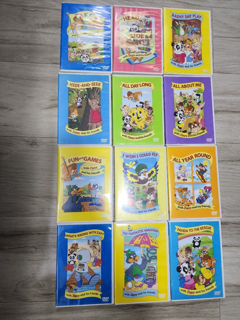 Zippy and his friends DVD 合集, 興趣與生活, 音樂、樂器& 配件, 音樂