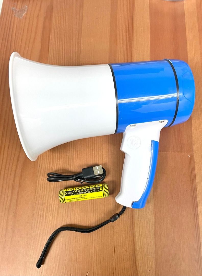 10W Portable Loud Hailer Megaphone