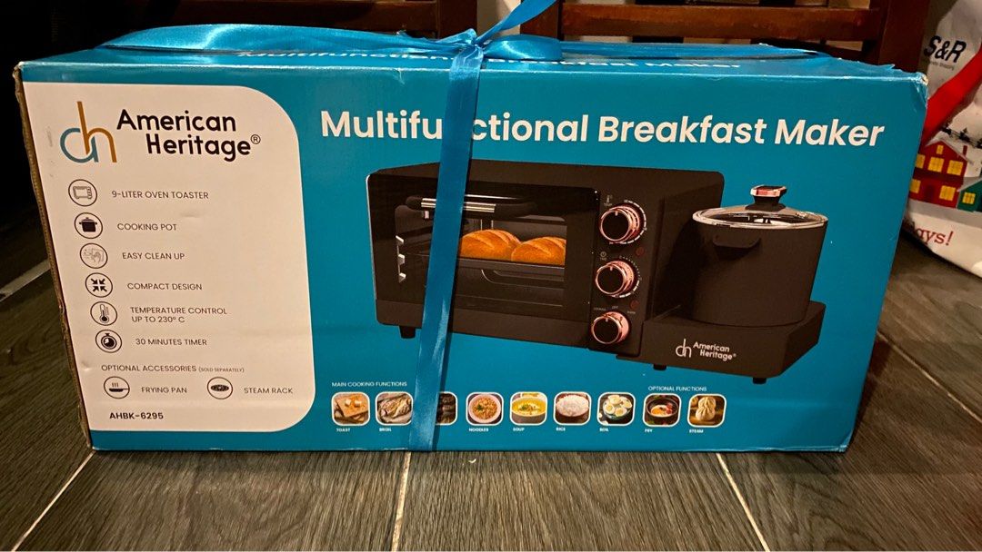 American Heritage Multifunctional Breakfast Maker (Category: Ovens & Toasters) located in Mandaluyong City. Submitted by helloaaa1 (Listing ID 1416689852, Image 1). Description: .