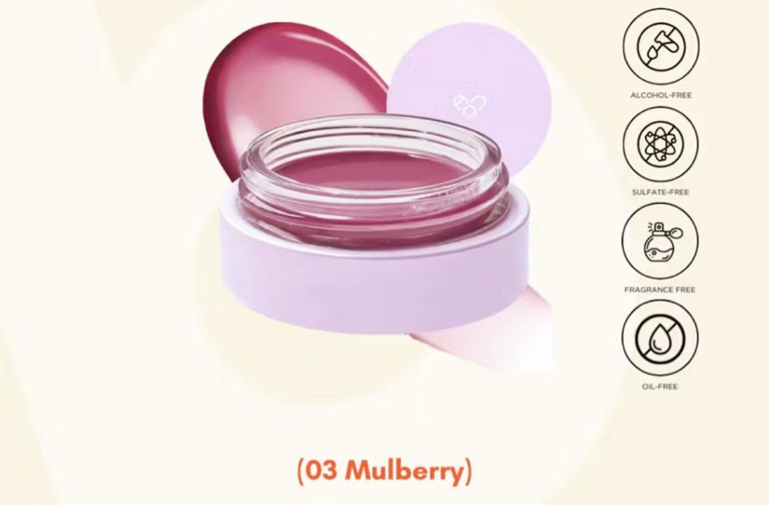 AOU Glowy Tint Balm (500 Each) (Category: Makeup) located in Cabuyao City. Submitted by signedbyk (Listing ID 1410337553, Image 3). Description: 500 each Available shades: - 01 Apple Balm - 03 Mulberry Balm - 07 Bubble Balm - 09 Bebe Balm (SOLD) .