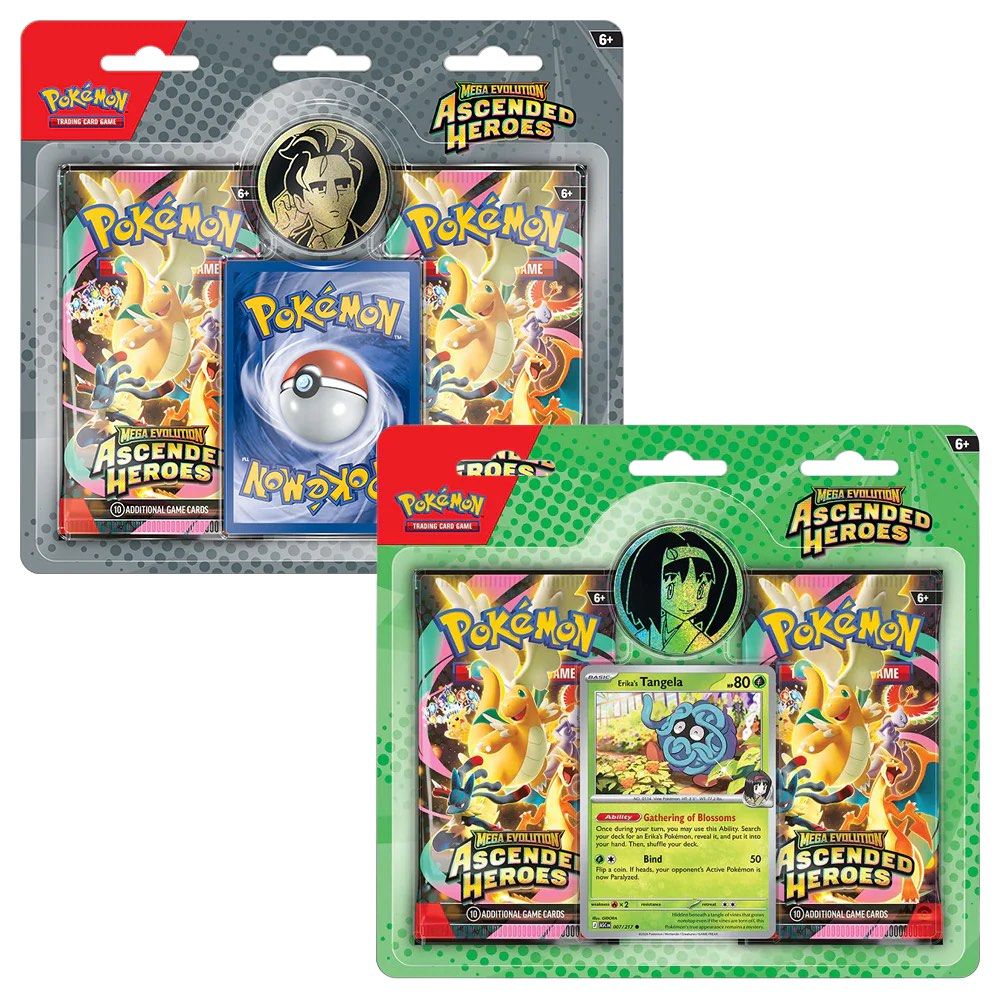 Ascended Heroes 2 pack blister, Hobbies & Toys, Toys & Games on