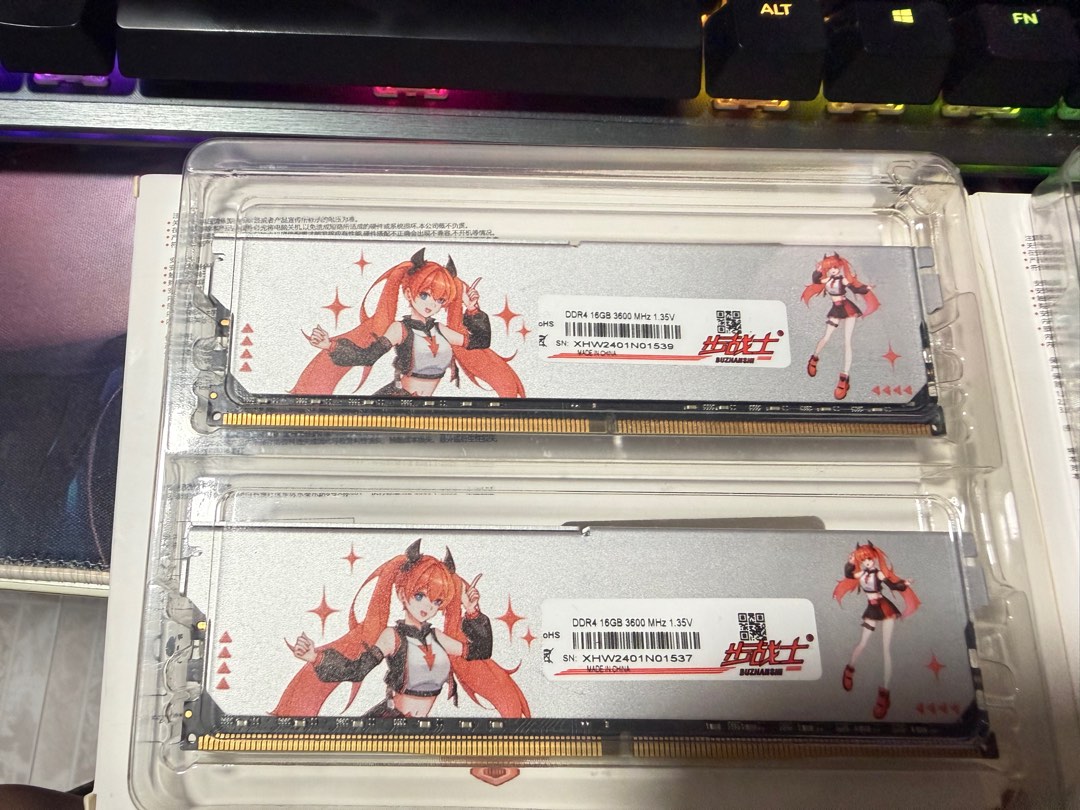 Asgard Valkyrie DDR4 3600MHz 16GB x2 RAM Kit, Computers & Tech, Parts ...