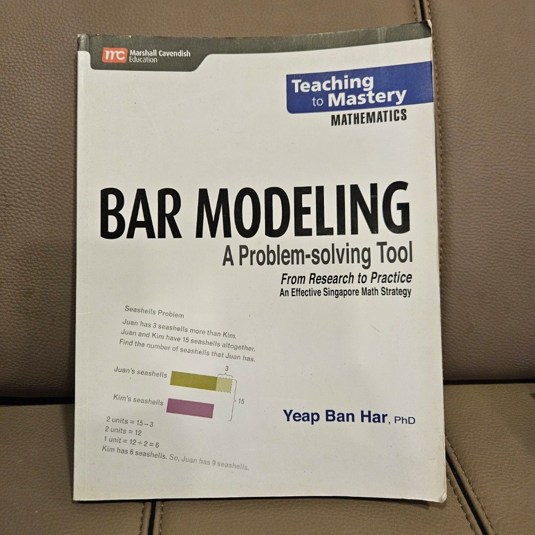 Bar Modeling: A Problem-Solving Tool, Hobbies & Toys, Books & Magazines ...