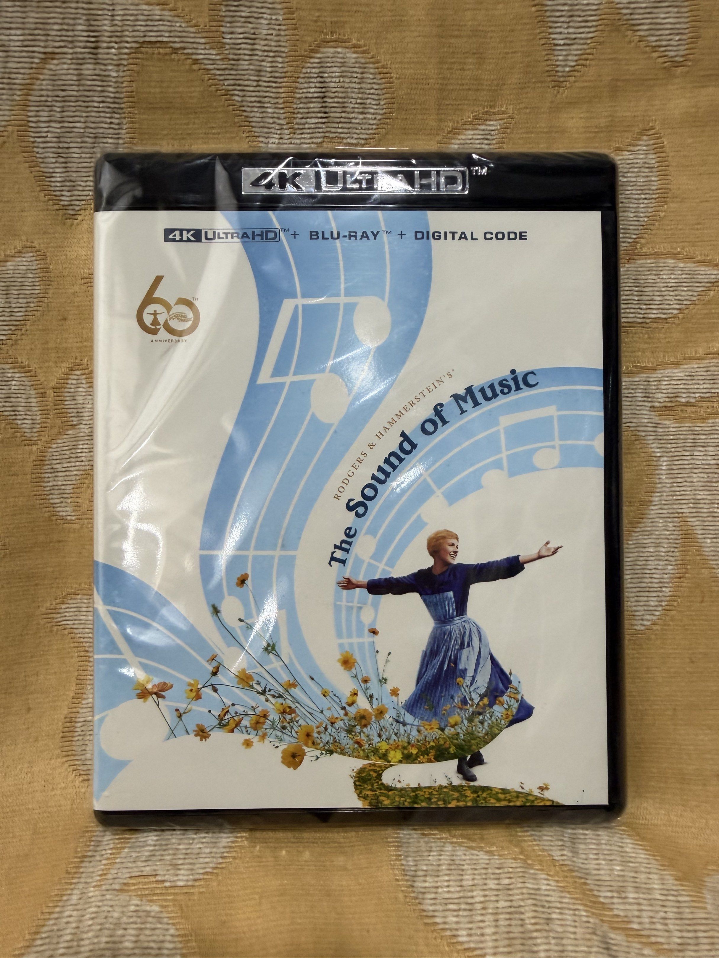 Brand New Sealed The Sound of Music 60th Anniversary 4K + Blu-ray ...
