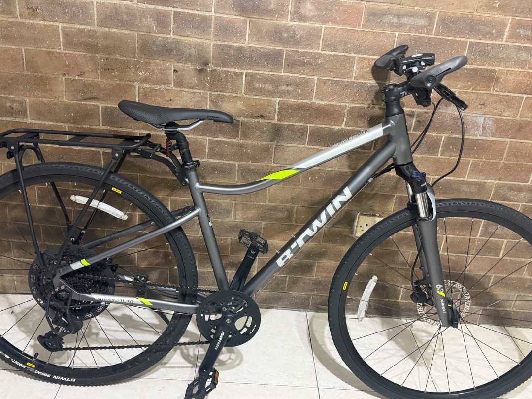 Btwin riverside 920 hybrid bike with accessories road bike , Sports ...